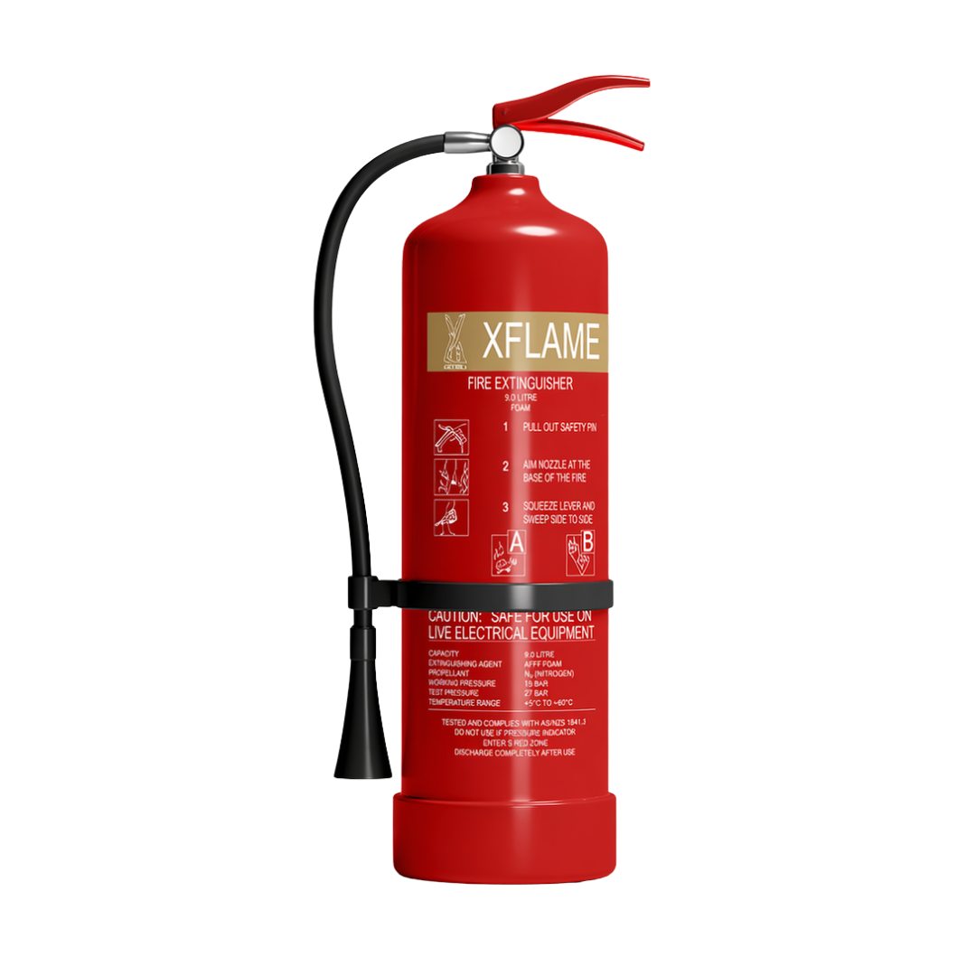XFLAME 9L Foam Fire Extinguisher