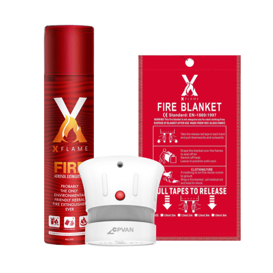XFLAME Home Fire Protection Bundle 1