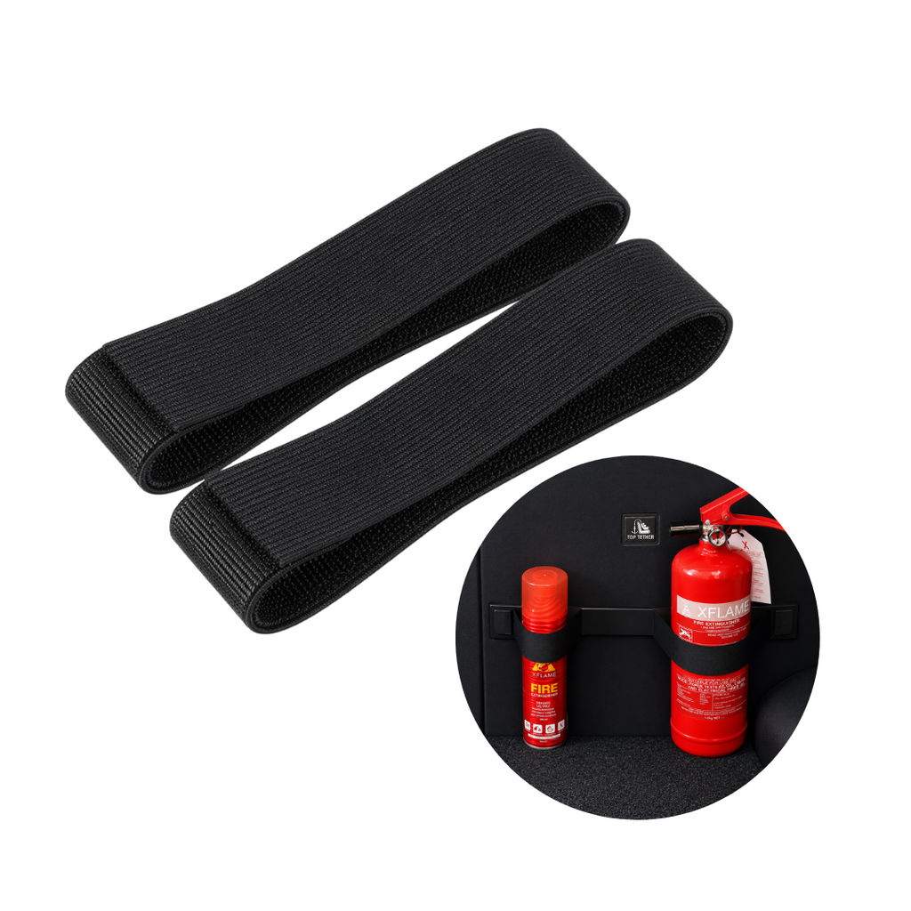 XFLAME Fire Extinguisher Strap Belt Tape 40cm x 5cm | Mounting Securing Strap