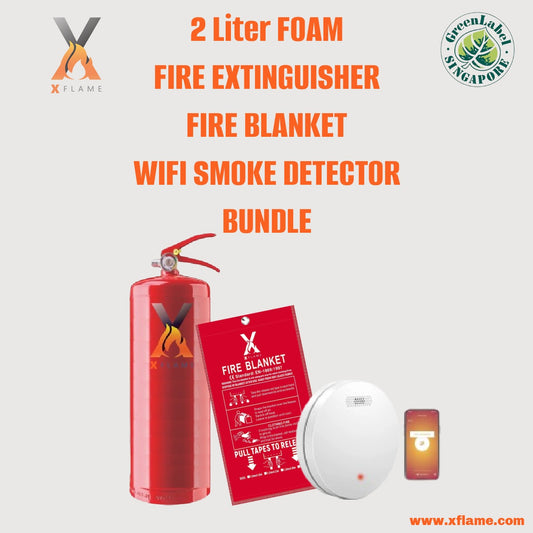 XFLAME Home Fire Protection Bundle 4