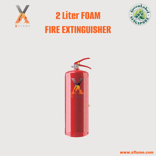 XFLAME 2L Foam Fire Extinguisher